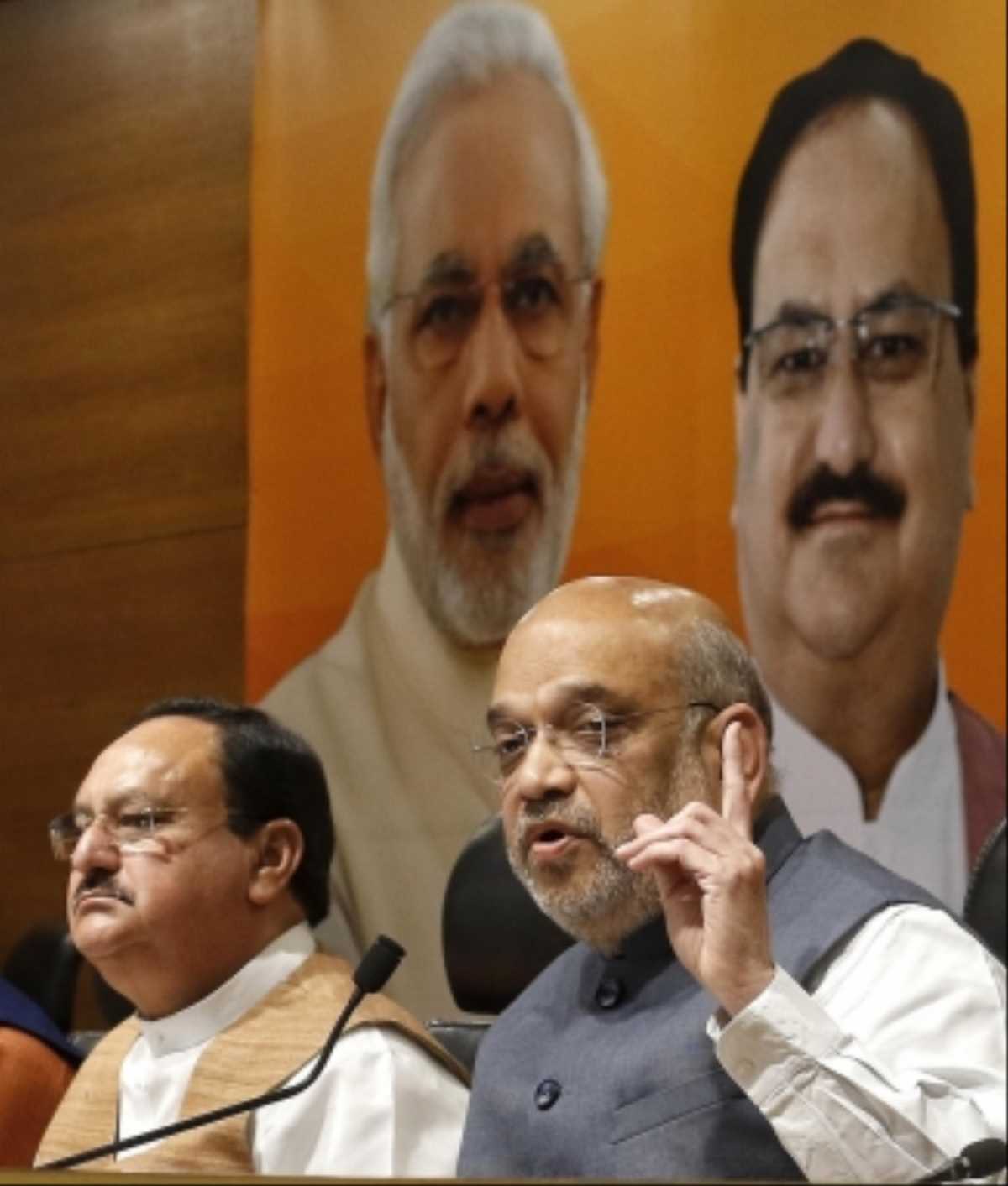 राजस्थान के बाद अब एमपी नेताओं संग बैठक कर रहे हैं शाह और नड्डा